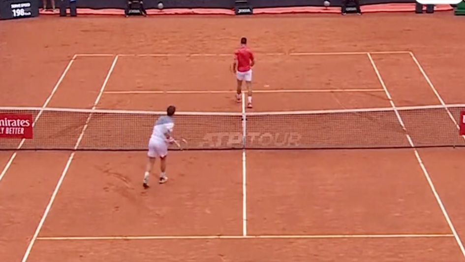Scroll down to watch the big incident between Djokovic and Norrie