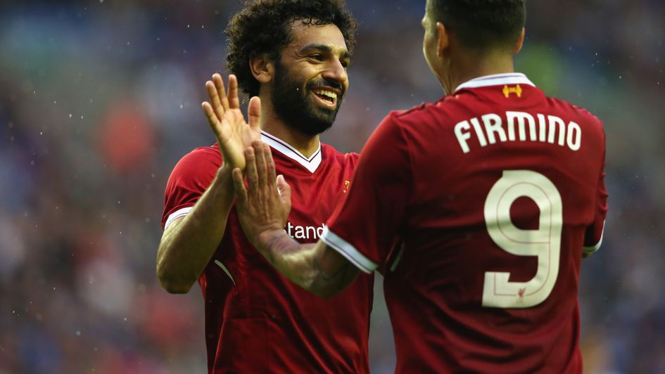 Mohamed Salah was on target for Liverpool