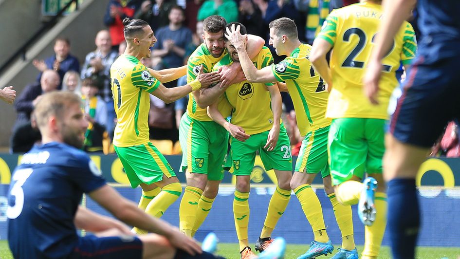 Norwich beat Burnley to keep survival hopes alive