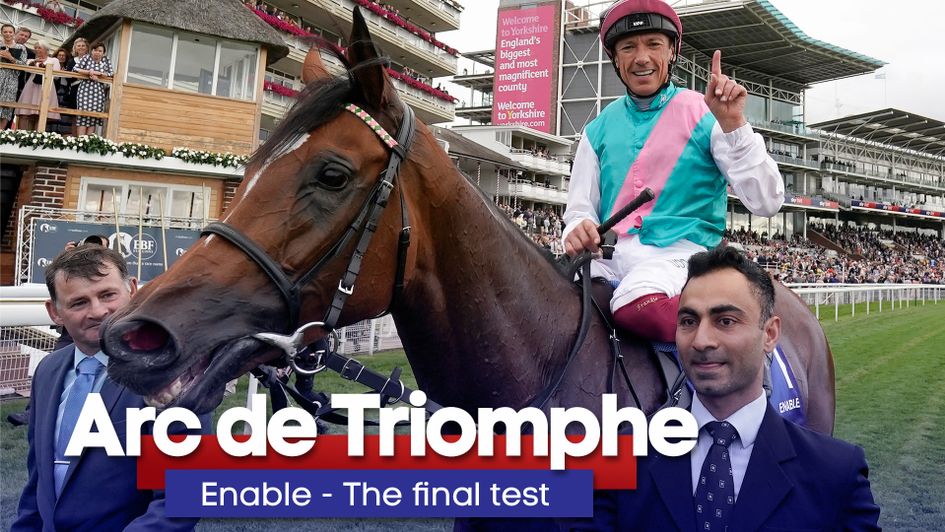 Enable has won her last 12 starts, but can she make it a third Arc in a row?