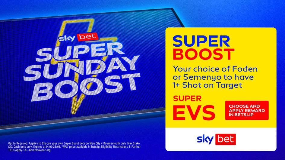 Pick your super boost Man City