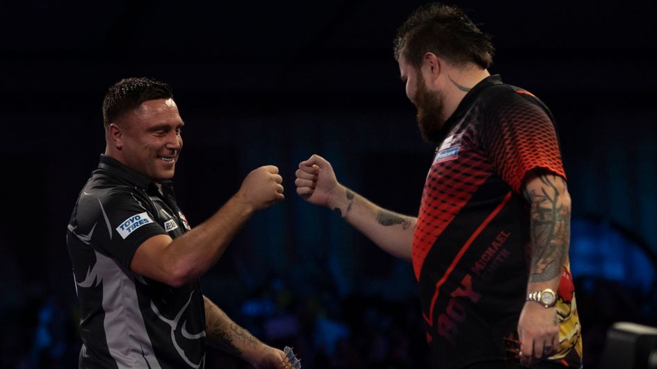 Gerwyn Price and Michael Smith were involved in a thriller