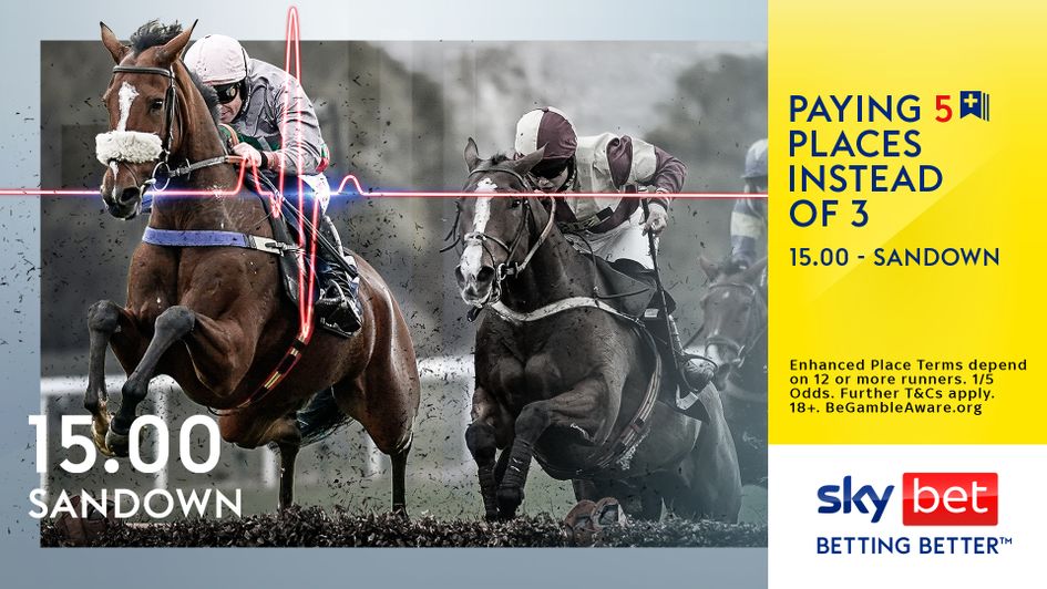 Check out Sky Bet's big Sandown offer for Saturday