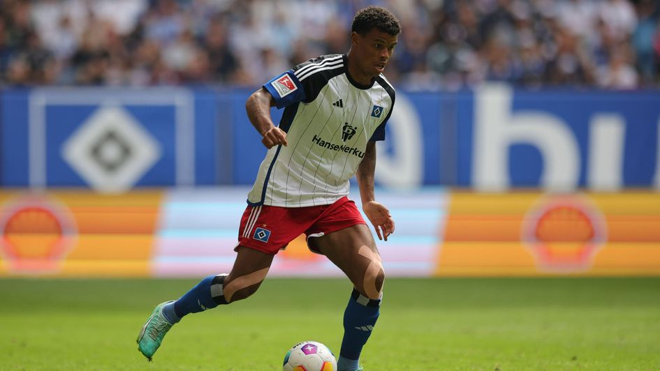 Ransford-Yeboah Königsdörffer in action for Hamburger SV