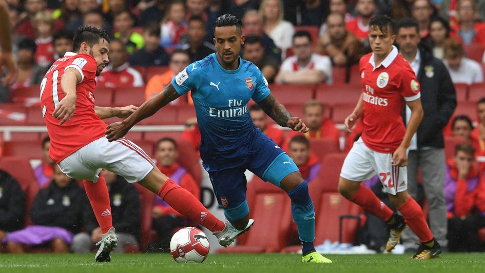 Theo Walcott: Scored twice against Benfica