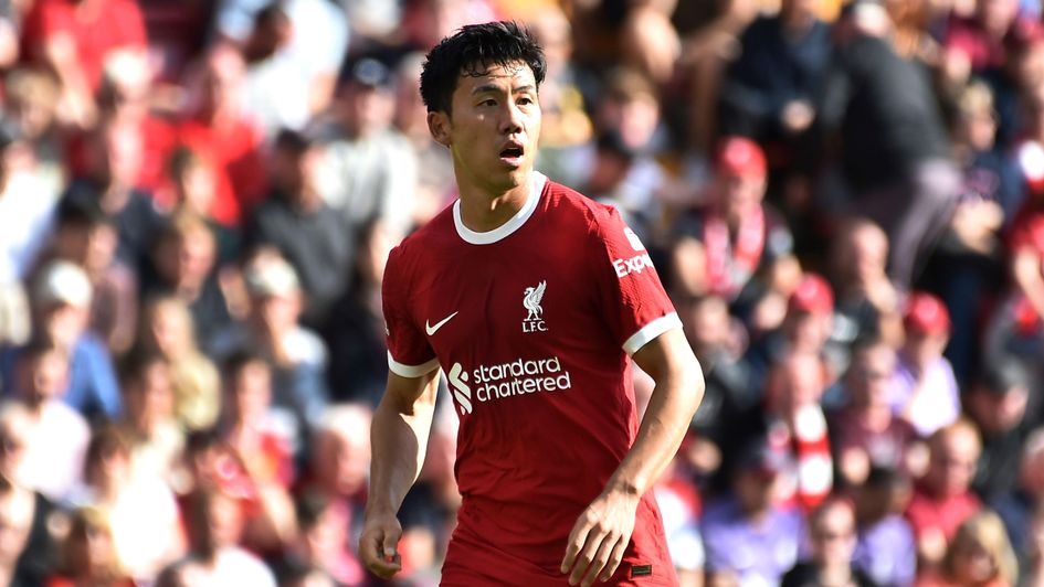 Wataru Endo made his Liverpool debut last weekend