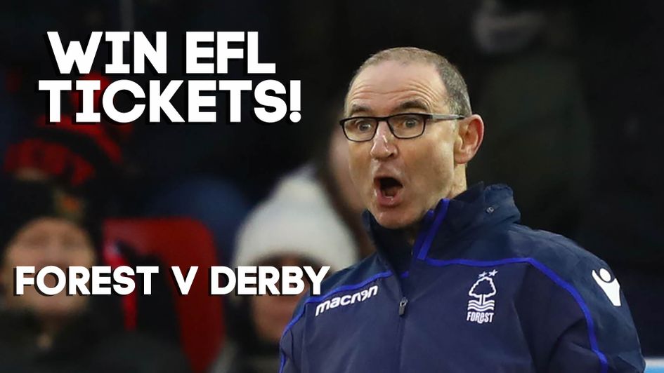Win Nottingham Forest v Derby tickets in our latest EFL ticket competition