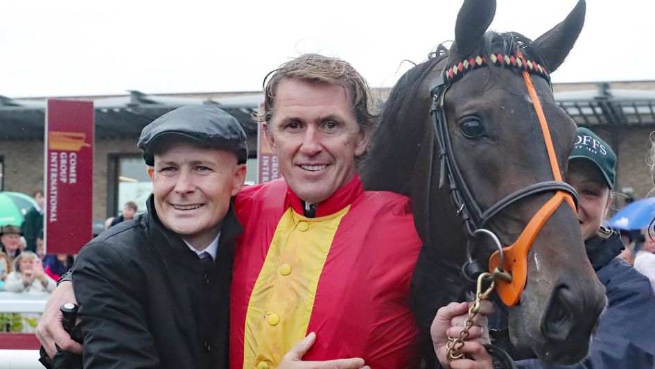 Pat Smullen (left) pictured with Sir Anthony McCoy