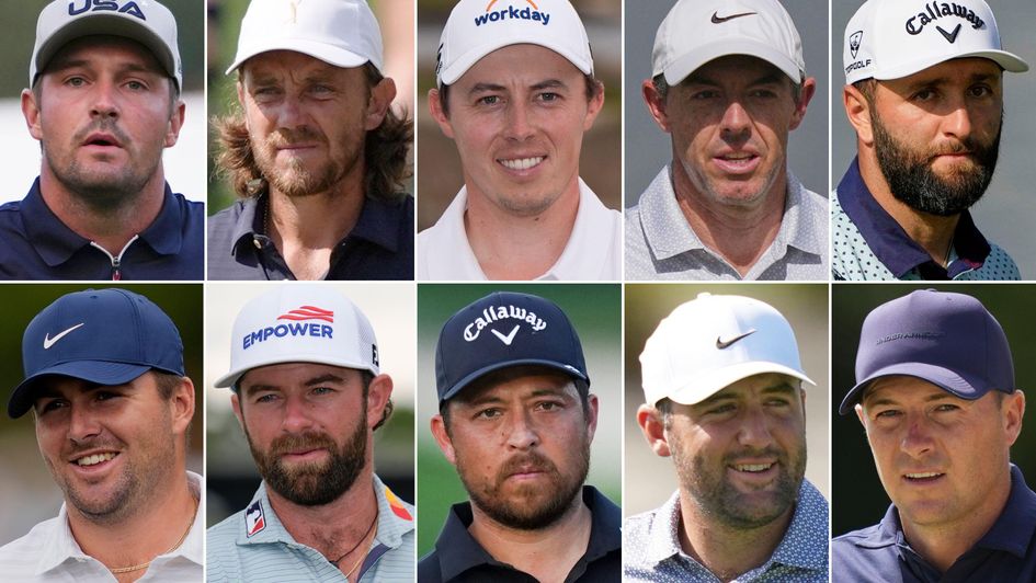 Some of the key contenders at Aronimink
