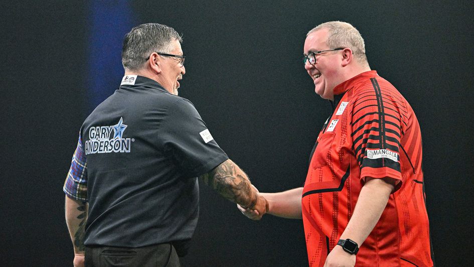 Gary Anderson and Stephen Bunting