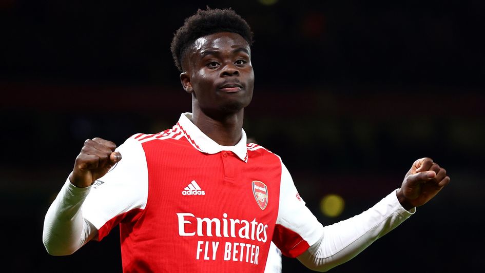 Arsenal's Bukayo Saka