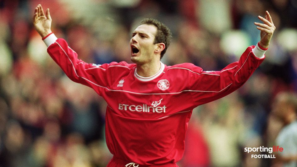 Noel Whelan during his Middlesbrough playing days