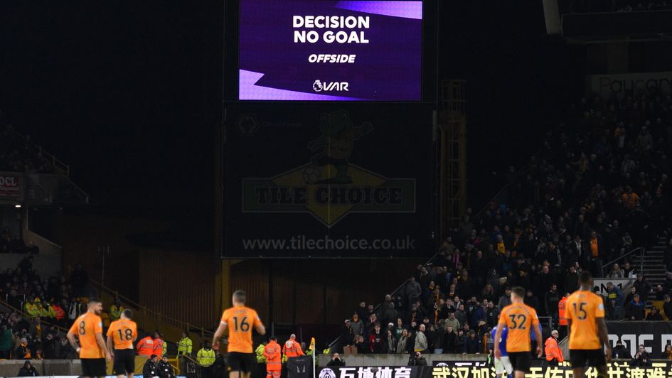 Wolves are denied a goal by VAR against Leicester