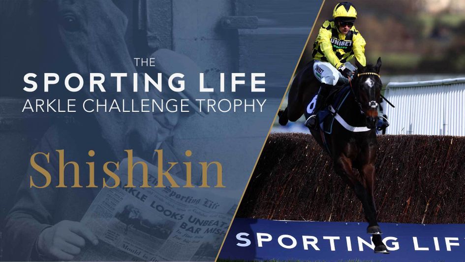 Shishkin jumps the last en route to Sporting Life Arkle glory
