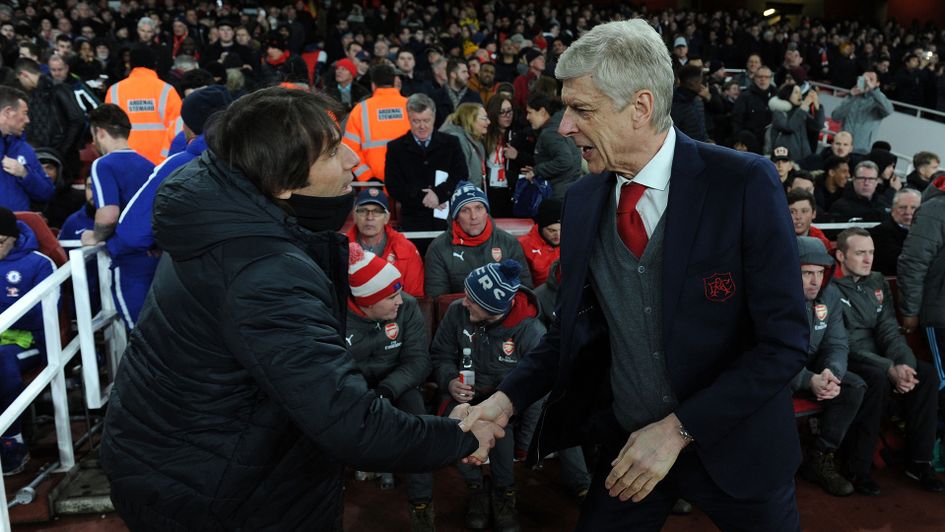 Antonio Conte and Arsene Wenger