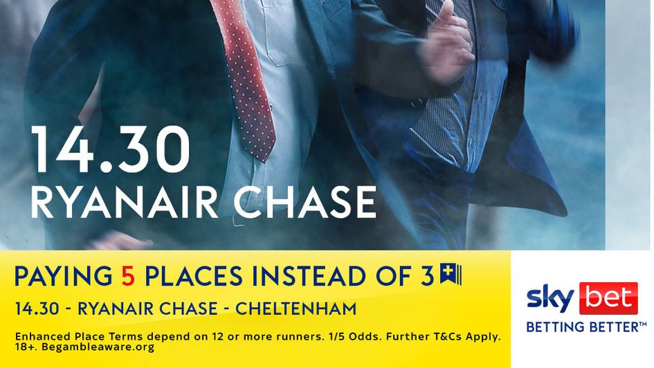 Sky Bet paying five places in the Ryanair Chase