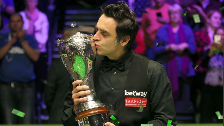 Ronnie O'Sullivan won his sixth UK title
