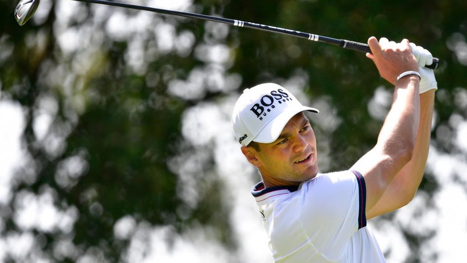 Martin Kaymer tees off at Valderrama