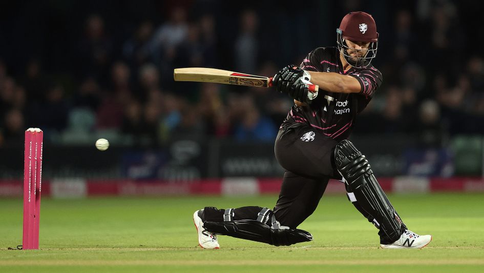 Rilee Rossouw leads a strong Somerset batting side