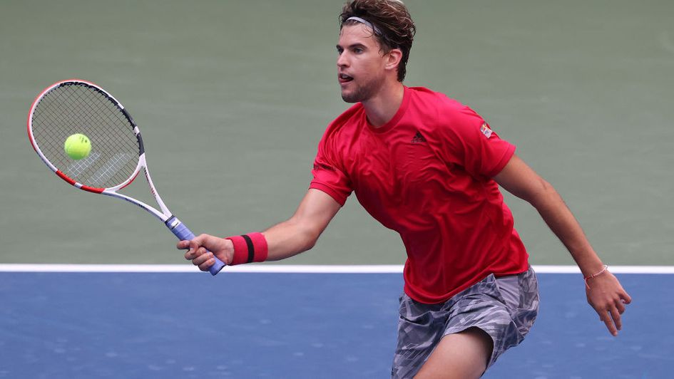 Dominic Thiem breezed into the quarters
