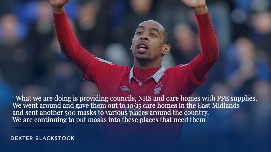 Dexter Blackstock's company is providing urgent suppliers for care homes