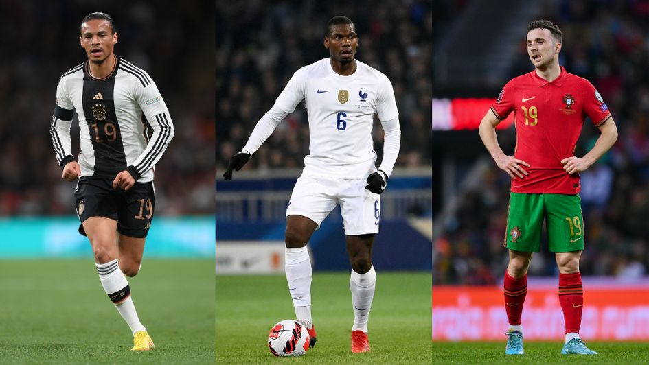 Which players will miss the 2022 World Cup through injury?