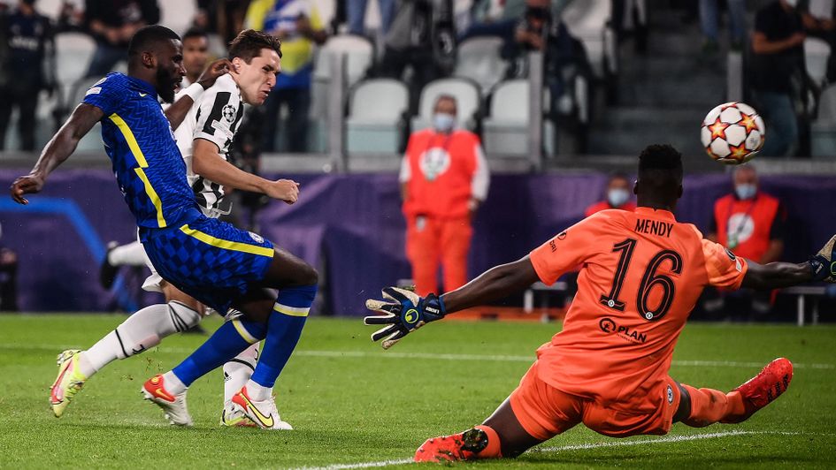 Federico Chiesa scores against Chelsea