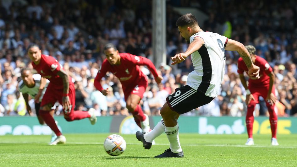 Aleksandr Mitrovic scored twice as Fulham held Liverpool