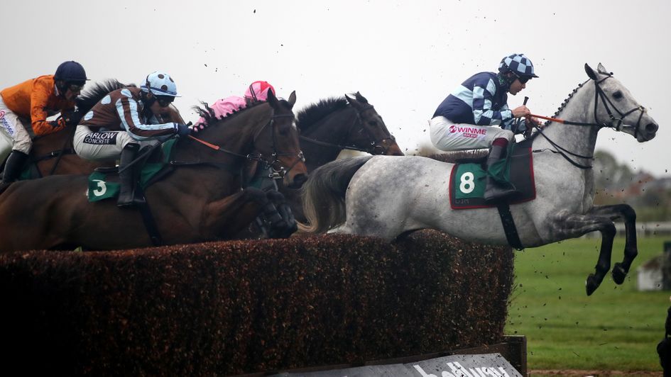 Linelee King leads the field at Aintree