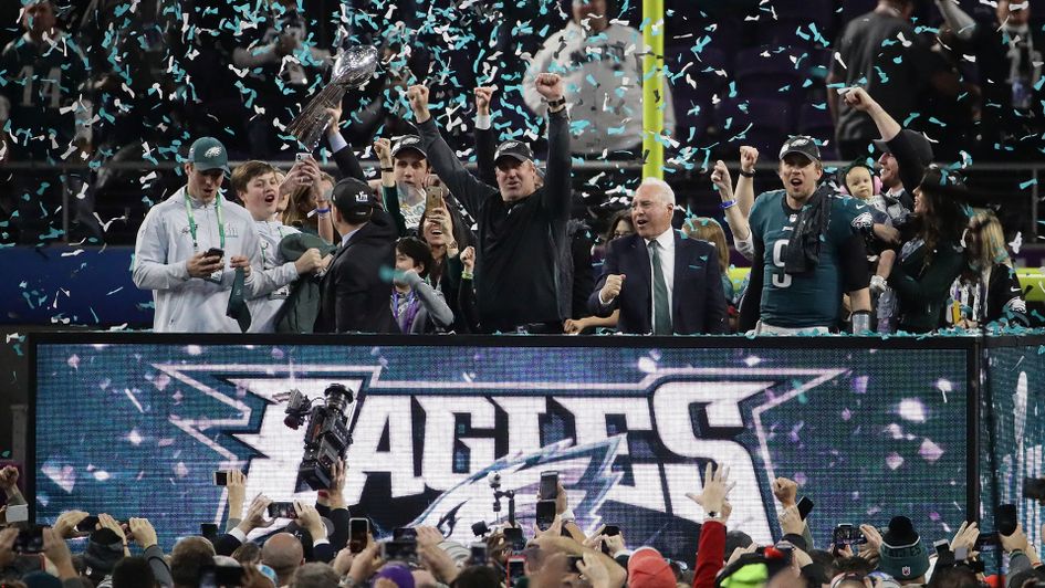 Philadelphia Eagles won the Super Bowl in Minnesota