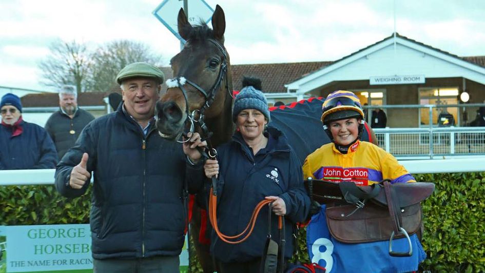 Olive Nicholls is riding at Cheltenham