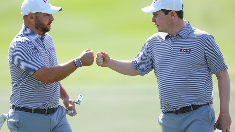 Jordan Smith and Robert MacIntyre both look to hold strong claims