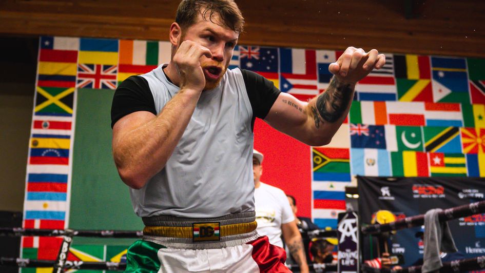 Canelo goes up against Caleb Plant this weekend