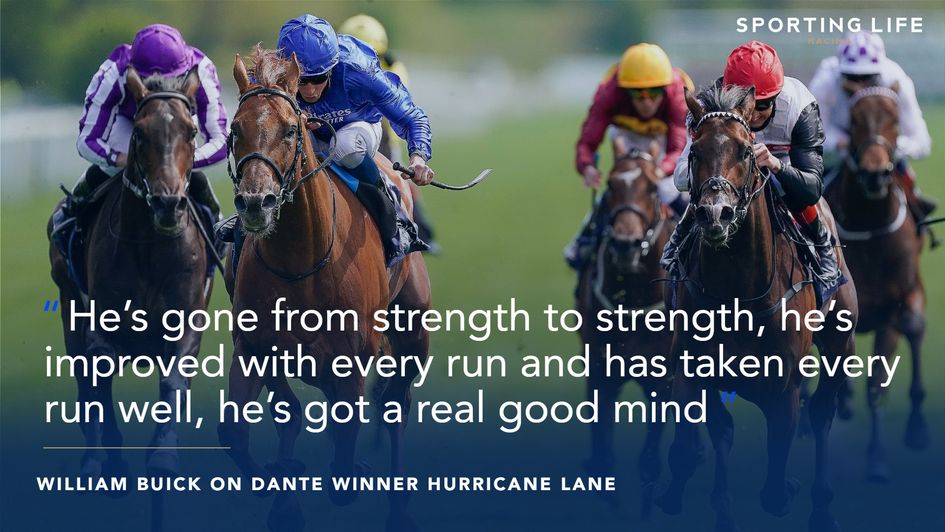 William Buick on Hurricane Lane