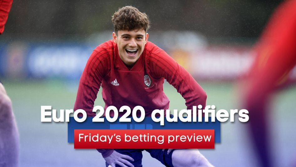Friday's best bets for the Euro 2020 qualifying matches