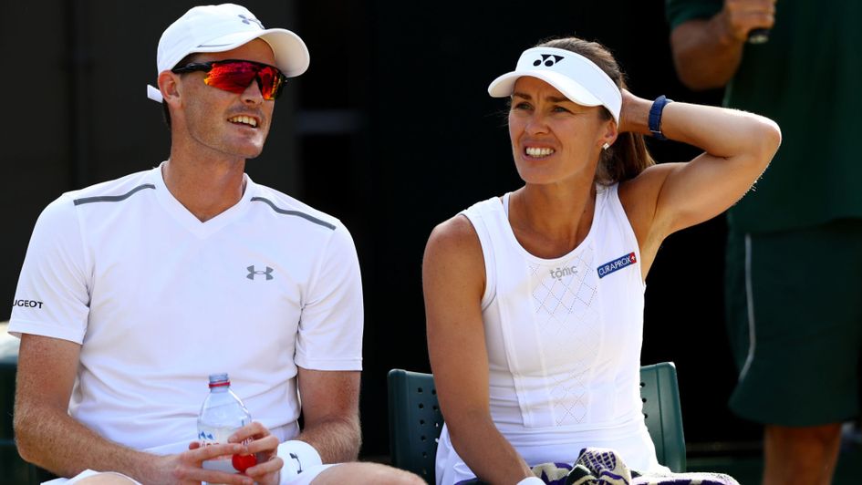 Jamie Murray and Martina Hingis