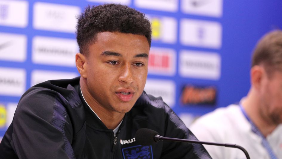 Jesse Lingard - played down which half of draw England are in