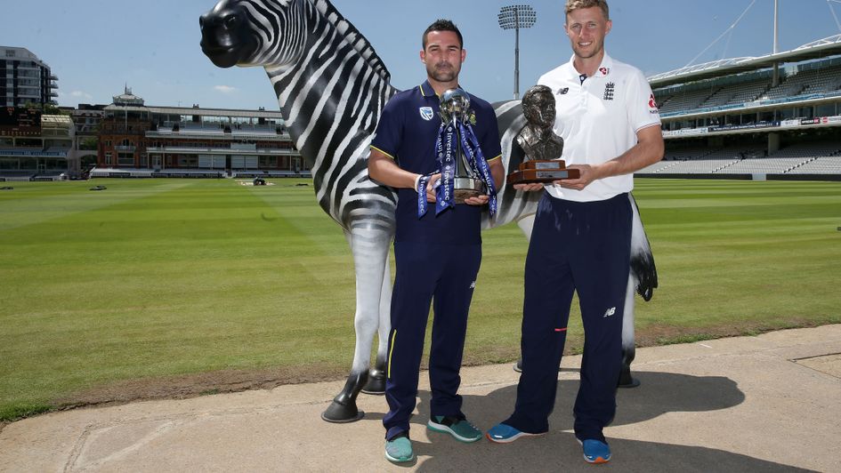 Captains Dean Elgar and Joe Root