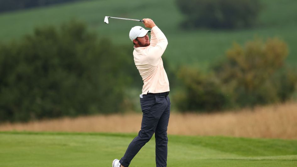 Sam Horsfield in action at Celtic Manor