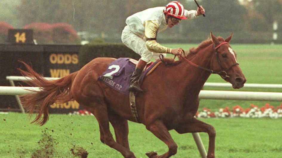 Ridgewood Pearl 1995: The last Irish-trained winner of the BC Mile, under a jubilant Johnny Murtagh