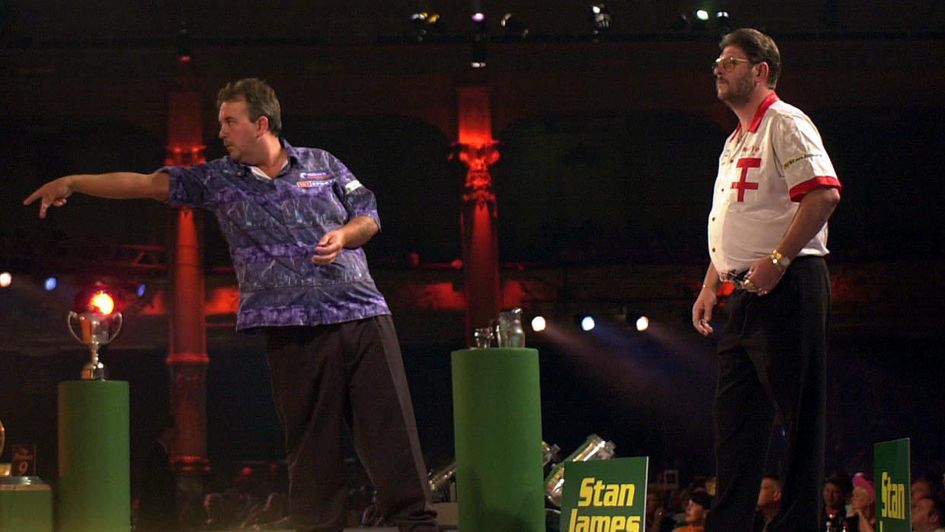 Phil Taylor and Martin Adams are in opposite halves of the World Seniors Championship draw