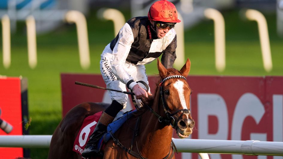 Danielle hacks up at Doncaster