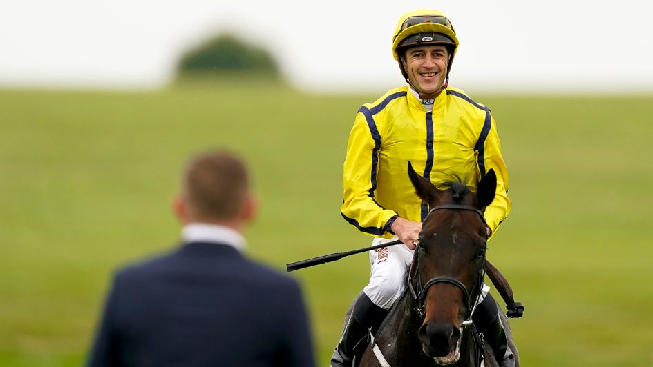 Christophe Soumillon is all smiles aboard Perfect Power