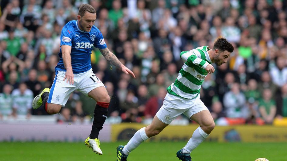 Action from the Old Firm derby