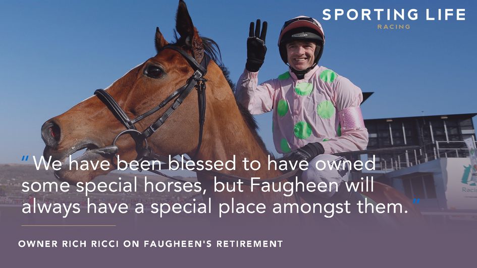 Faugheen has retired a National Hunt great