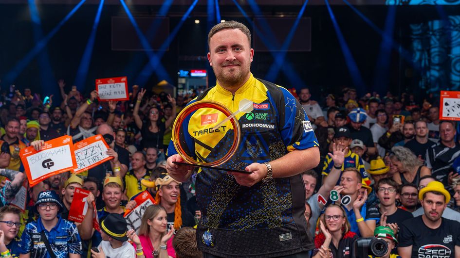 Luke Littler won in Prague (Picture: PDC)