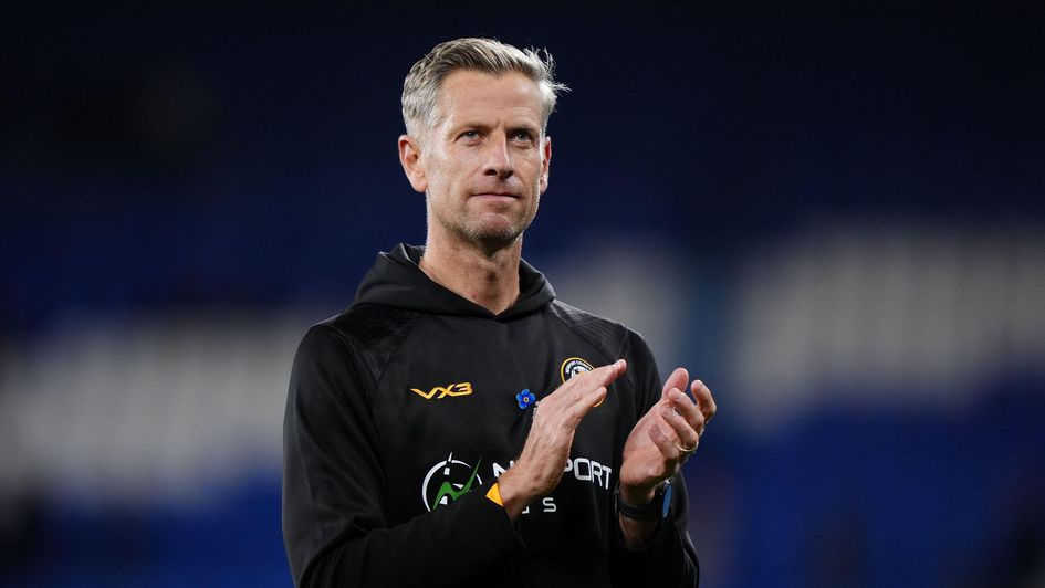 Newport's manager David Hughes