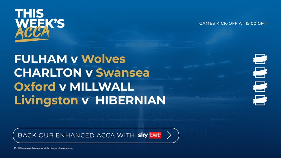 This Week's Longer Acca - November 1