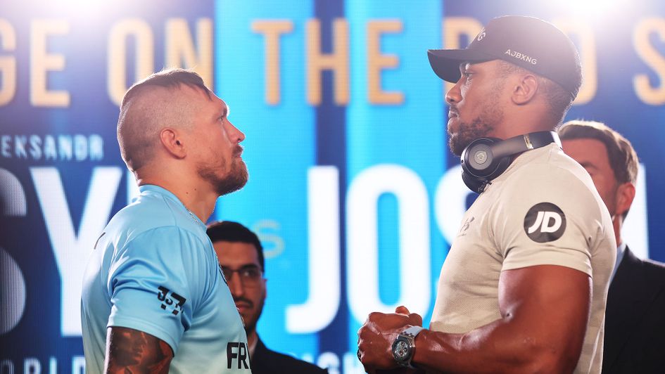 Oleksandr Usyk v Anthony Joshua 2 takes place on Saturday night in Saudi Arabia