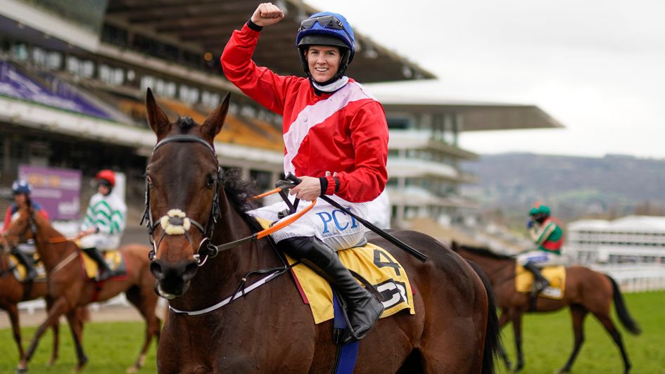 A six winner of the week for Rachael Blackmore aboard Quilixios